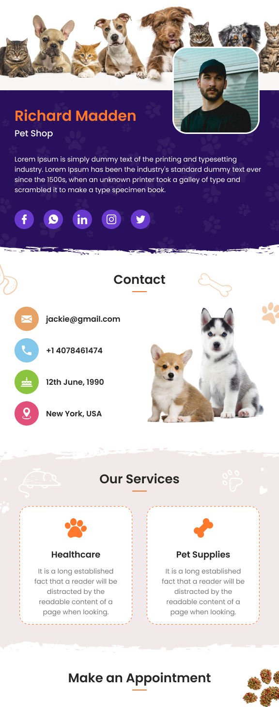 Carte de Visite sans contact connectée | Vé! Card
